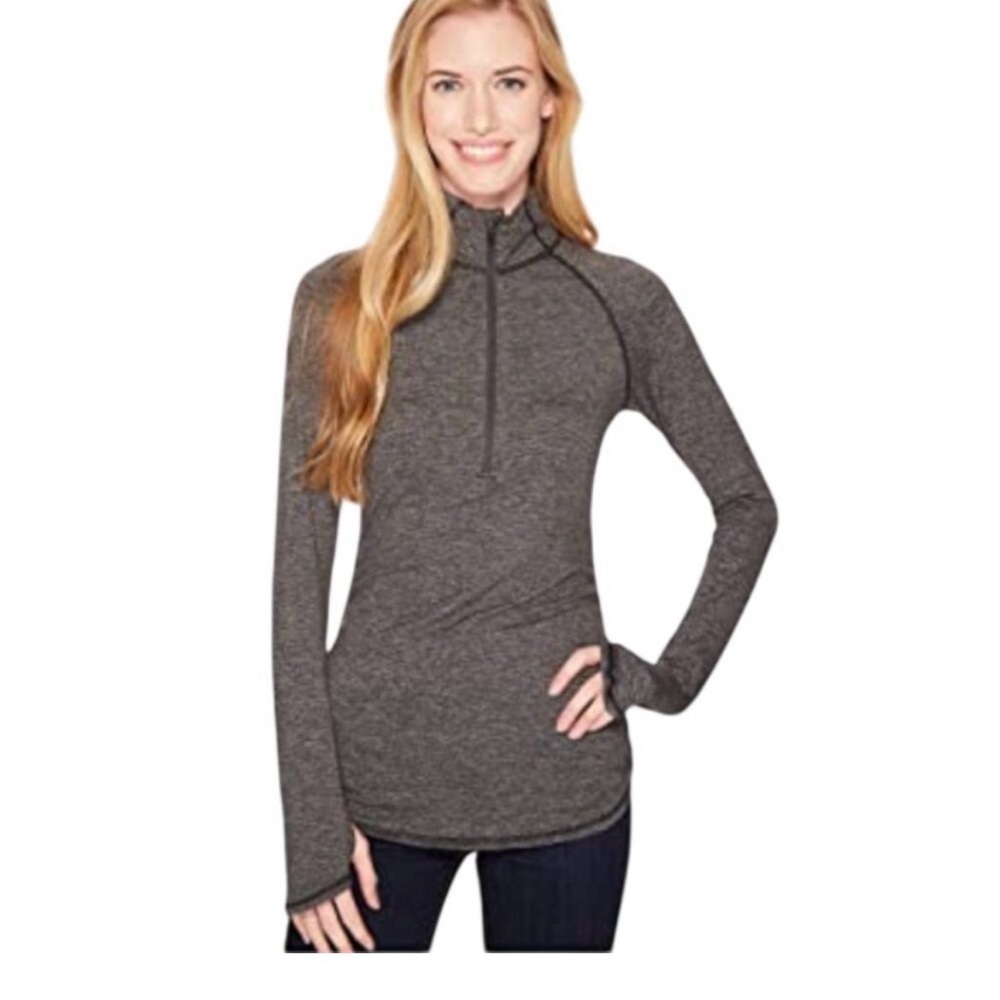 The North Face Women's Motivation Stripe 1/2 Zip Performance Top, Small - Picture 1 of 5
